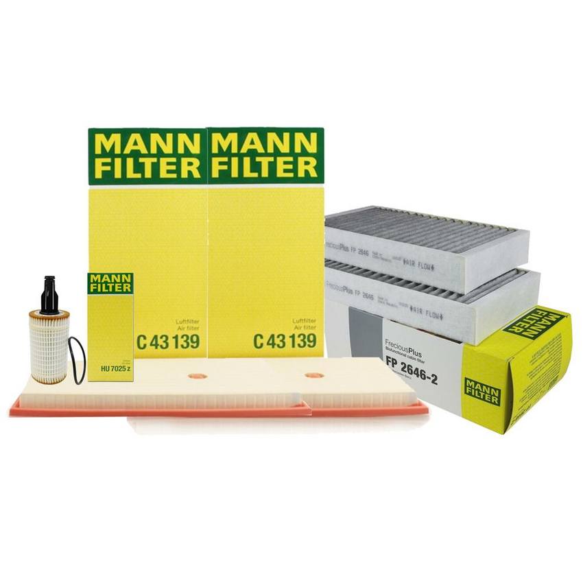 Mercedes Filter Service Kit 2761800009 - MANN-FILTER 3725073KIT